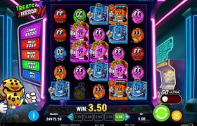 Screenshot from the New Treats of Terror 2 Slot by Play'n GO