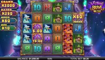 Screenshot from the New Wizbang Brawl 10k Ways Slot by ReelPlay