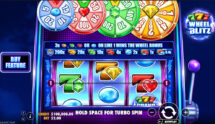 Screenshot della nuova slot 777 Wheel Blitz di Pragmatic Play