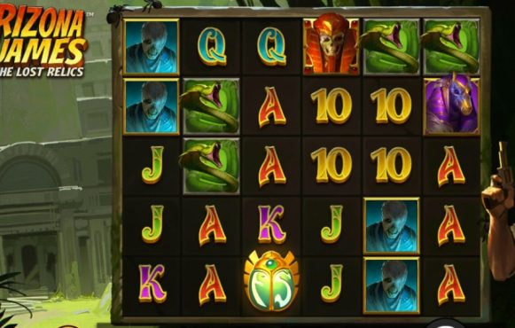 Screenshot from Arizona James and the Lost Relics by Hacksaw Gaming
