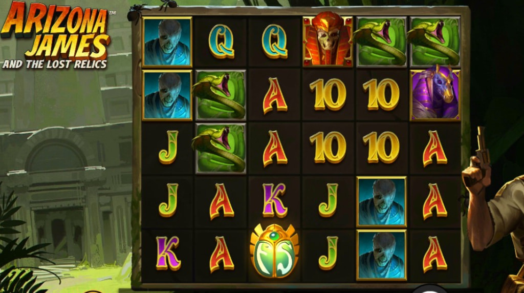 Screenshot from Arizona James and the Lost Relics by Hacksaw Gaming
