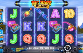 Screenshot della nuova slot Big Bass Blast di Pragmatic Play