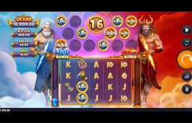Screenshot from the New Brawl Gods Slot by Foxium