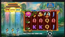 Screenshot cu noul slot Dragon’s Gate Bonus Choice dezvoltat de Pragmatic