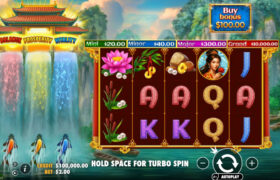 Screenshot della nuova slot Dragon’s Gate Bonus Choice di Pragmatic Play