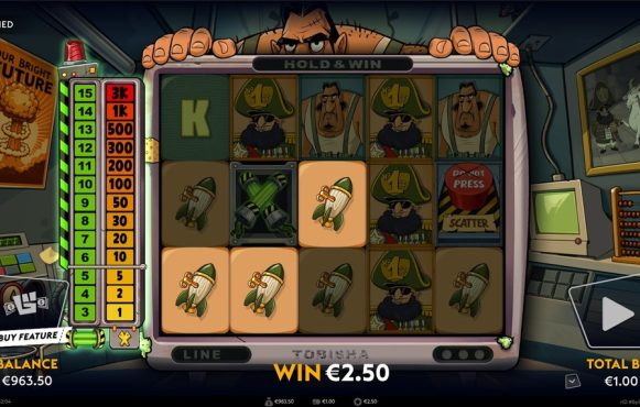Screenshot from the New Enriched Slot by Wicked Games