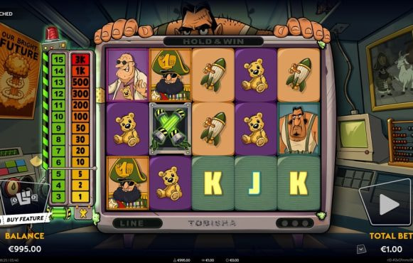 Screenshot van de nieuwe Enriched slot van Wicked Games