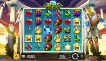 Screenshot della nuova slot Epic Ze Zeus di Hacksaw Gaming