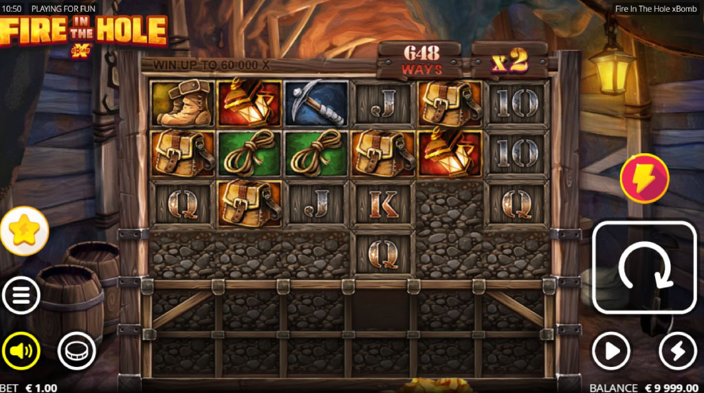 Screenshot van Fire in the Hole