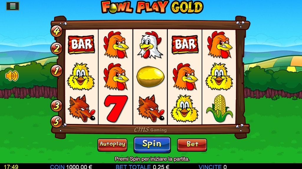 Fowl Play Gold di WMG