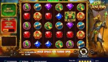 Screenshot cu noul slot Fury of Anubis dezvoltat de Pragmatic