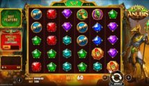 Screenshot van de nieuwe Fury of Anubis slot van Pragmatic Play