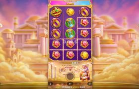 Screenshot fra den Nye Gates of Olympus POP Slot af Pragmatic Play