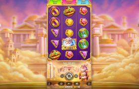 Screenshot van de nieuwe Gates of Olympus POP slot van Pragmatic Play
