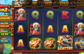 Screenshot from the Gnaw'n Gold slot by Play'n GO