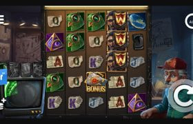 Screenshot van de nieuwe Langley Street 23 slot van ELK Studios