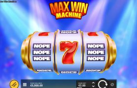 Screenshot from the New Max Win Machine Slot by Hacksaw Gaming