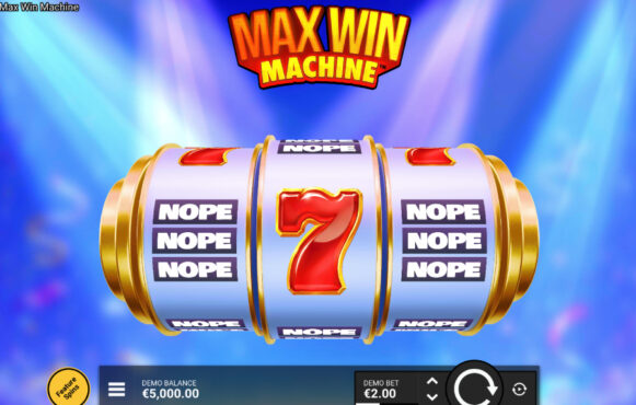 Screenshot from the New Max Win Machine Slot by Hacksaw Gaming