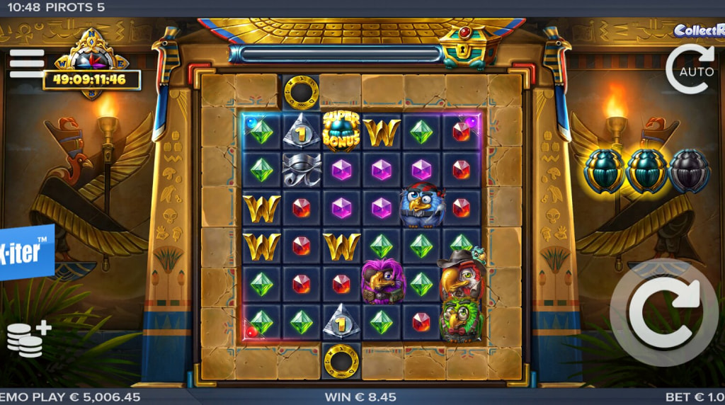 Screenshot from the New Pirots 5 Slot by ELK Studios