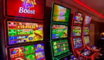 Slots Lined up in an Irish Slot Arcade