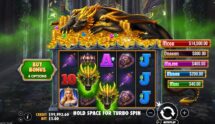 Screenshot from the New Sleeping Dragon Ultra Dark Slot by Pragmatic Play
