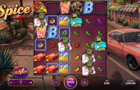 Screenshot from the New Spice Slot by NetEnt