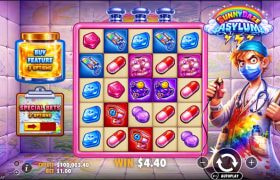 Screenshot from the New Sunnydaze Asylum Slot by Pragmatic Play