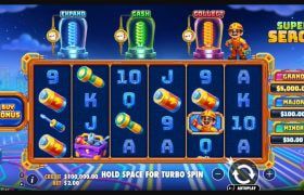 Screenshot della nuova slot Super Serge di Pragmatic Play