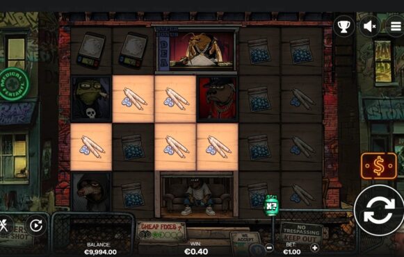 Screenshot from the New Trap Tower Slot by Shady Lady