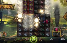 Screenshot fra den Nye Aftermath Slot af NetEnt