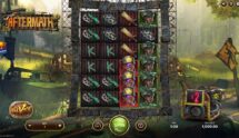 Screenshot from the New Aftermath Slot by NetEnt
