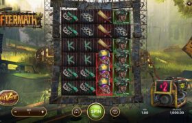 Screenshot from the New Aftermath Slot by NetEnt