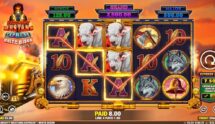 Screenshot from the New Almighty Mustang Express 2 Slot by Blueprint Gaming