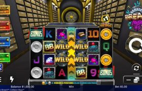 Screenshot from the New Banker's Breach Slot by Light and Wonder