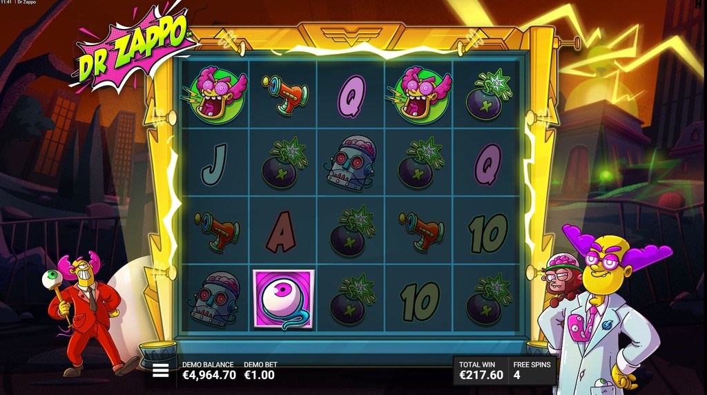 Screenshot van Dr Zappo Bonus