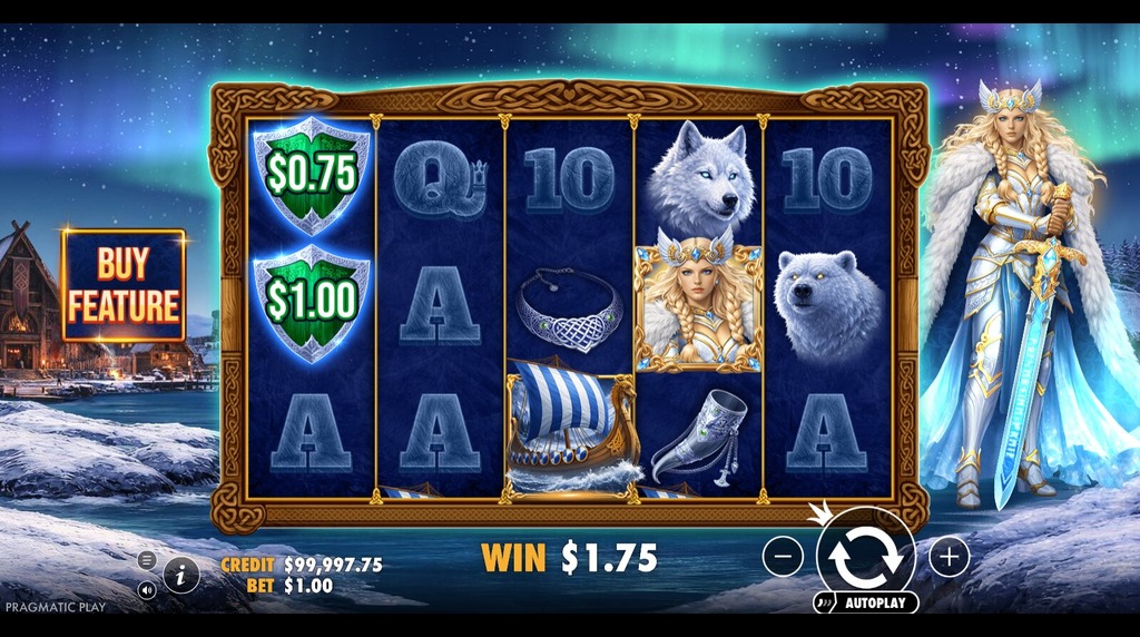 Screenshot from the New Freya 1000 Slot by Pragmatic Play