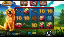 Screenshot from the New Golden Retriever Slot by Pragmatic Play