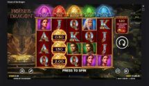 Screenshot cu noul slot House of the Dragon dezvoltat de Blueprint Gaming