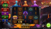 Screenshot from the New Infernal Trinity Slot by Play’n GO