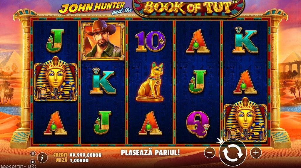 Slotul John Hunter and the Book of Tut de la Pragmatic Play