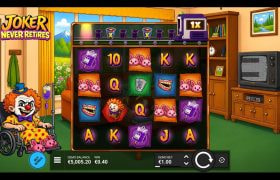 Screenshot from the New Joker Never Retires Game by Bullshark Games