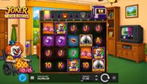 Screenshot van de nieuwe Joker Never Retires slot van Bullshark Games