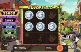 Screenshot fra den Nye Le Sortudo Slot af Hacksaw Gaming