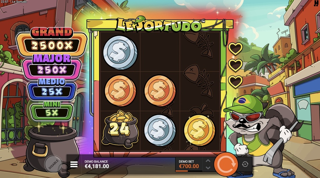 Skærmbillede af Rainbow Epic Drop i Le Sortudo
