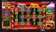 Screenshot cu noul slot Lucky Drums 88 dezvoltat de Pragmatic