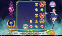 Screenshot from the New Midnight Princess Extreme Slot by Play'n GO