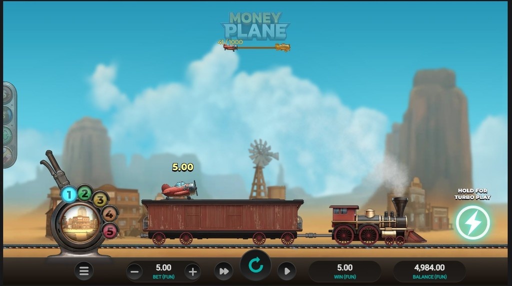 Screenshot from the Volatility Levels of Money Plane