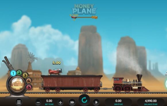 Screenshot from the New Money Plane Slot by Relax Gaming