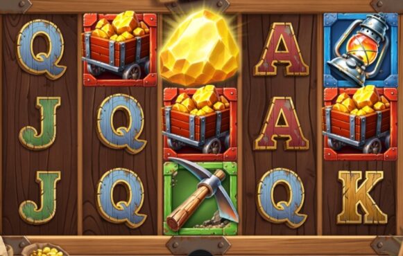 Screenshot from the Nugget Ridge Slot by Relax Gaming
