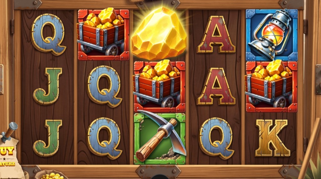 Screenshot from the Nugget Ridge Slot by Relax Gaming